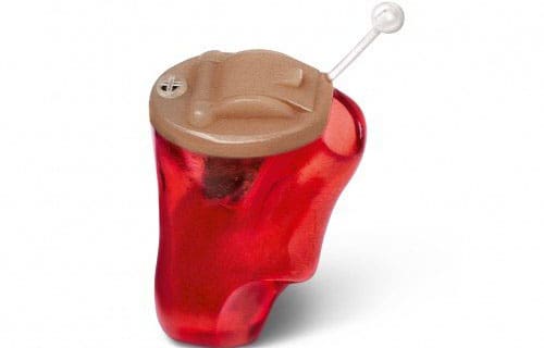 Completely-in-the-canal hearing aid